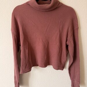 Abercrombie & Fitch Mauve Knit Sweater